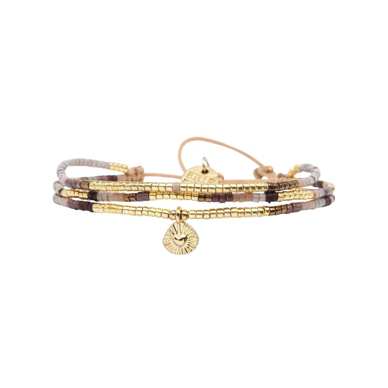 Bracelet Bronze couture Anaïs