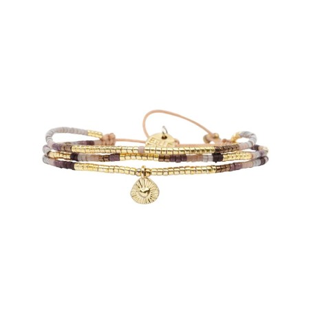 Bracelet Bronze couture Anaïs