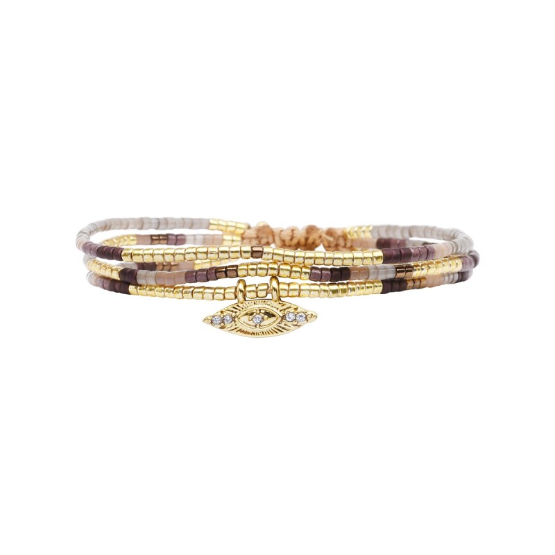 Bracelet Bronze couture Lise