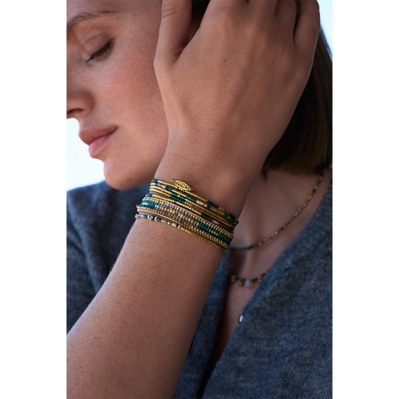 Bracelet Émeraude touch Alba