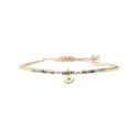 Bracelet Dream gold and grey Ness