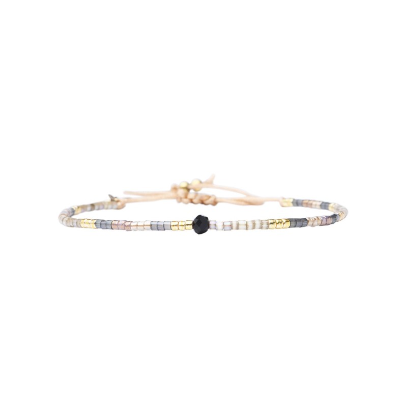 Bracelet Dream gold and grey Emma