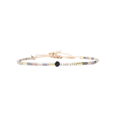 Bracelet Dream gold and grey Emma