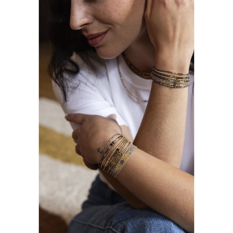 Bracelet Dream gold and grey Julia