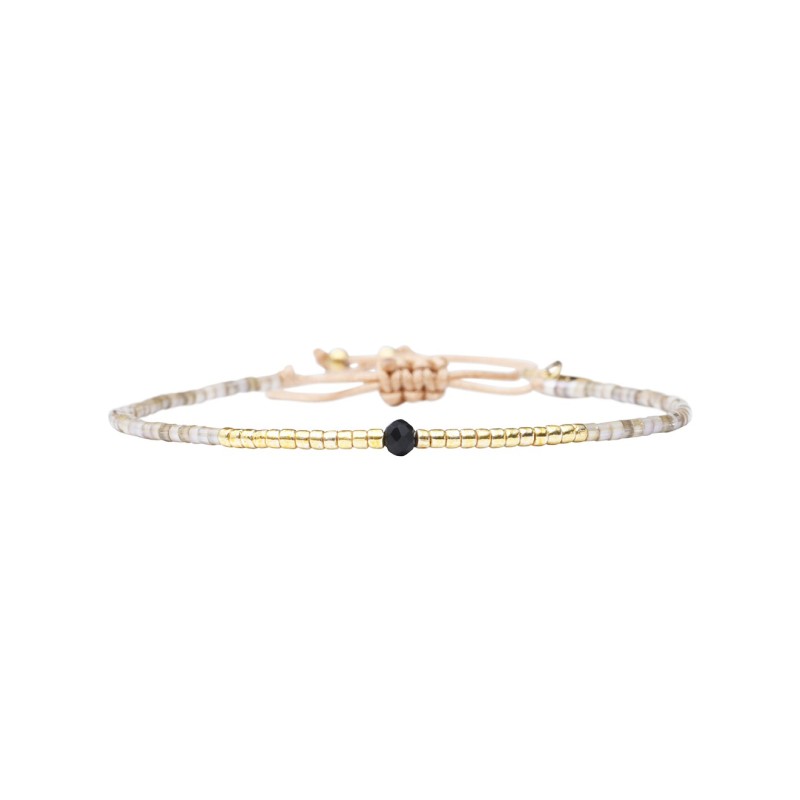 Bracelet Dream gold and grey Clara