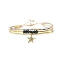 Bracelet Dream gold and grey Elsa