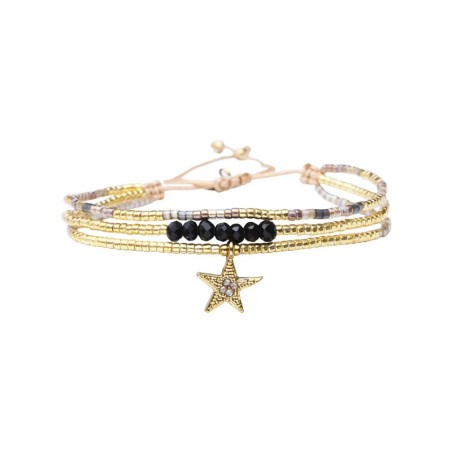 Bracelet Dream gold and grey Elsa
