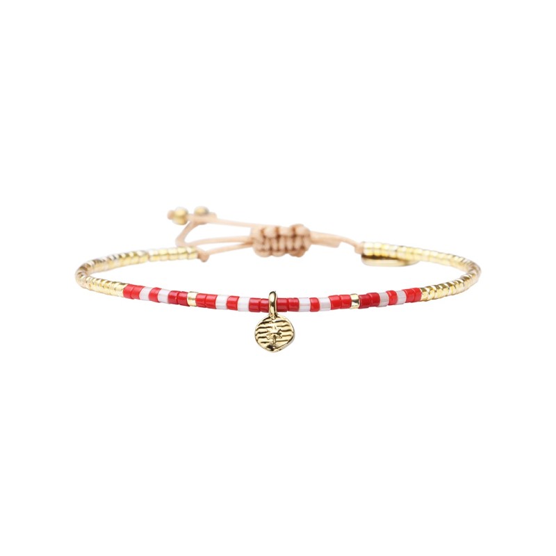 Bracelet Red love is the answer Ness