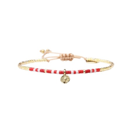 Bracelet Red love is the answer Ness