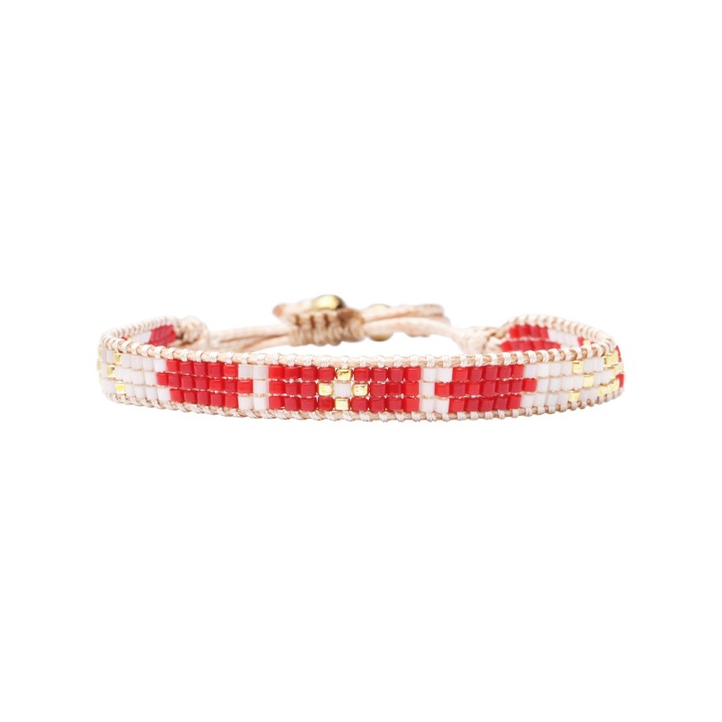 Bracelet Red love is the answer Lina