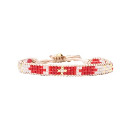 Bracelet Red love is the answer Lina
