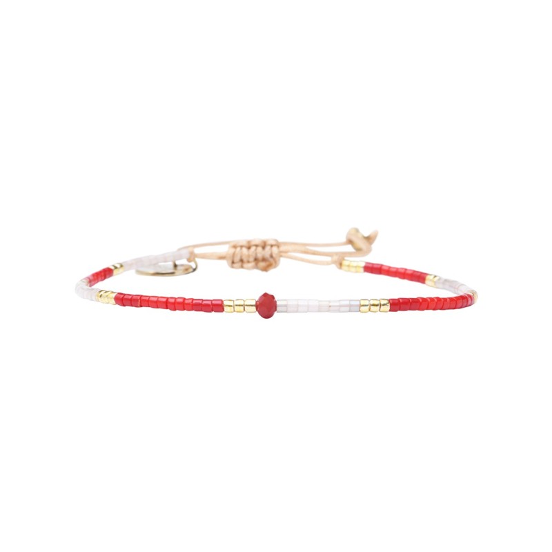 Bracelet Red love is the answer Emma