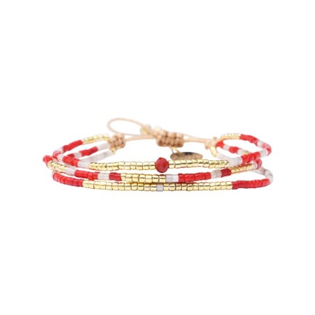 Bracelet Red love is the answer Agathe