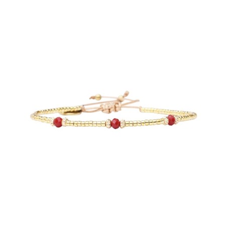 Bracelet Red love is the answer Nina