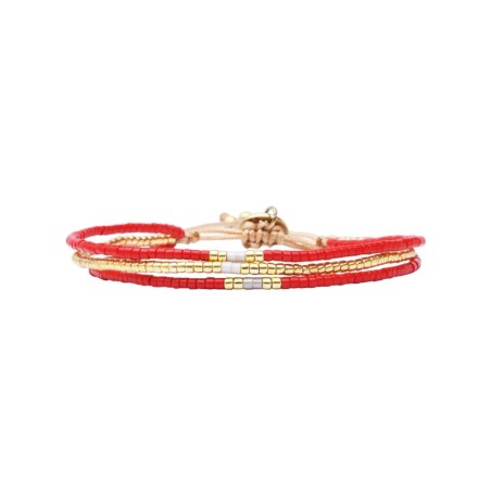 Bracelet Red love is the answer Mia