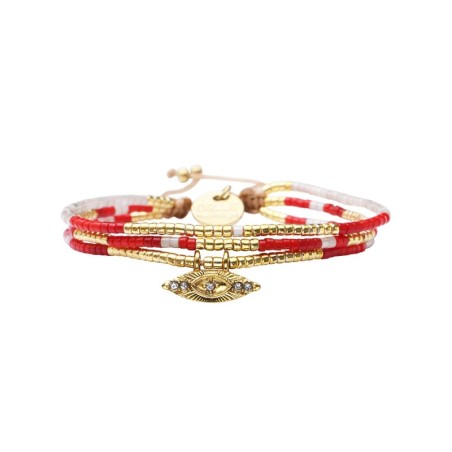 Bracelet Red love is the answer Capucine