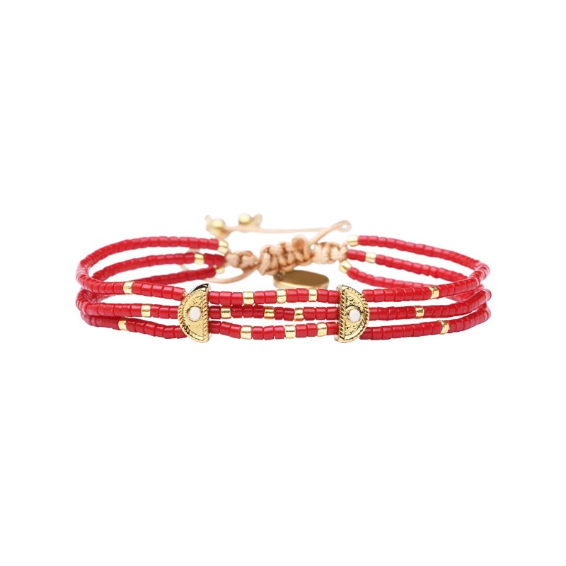 Bracelet Red love is the answer Ena