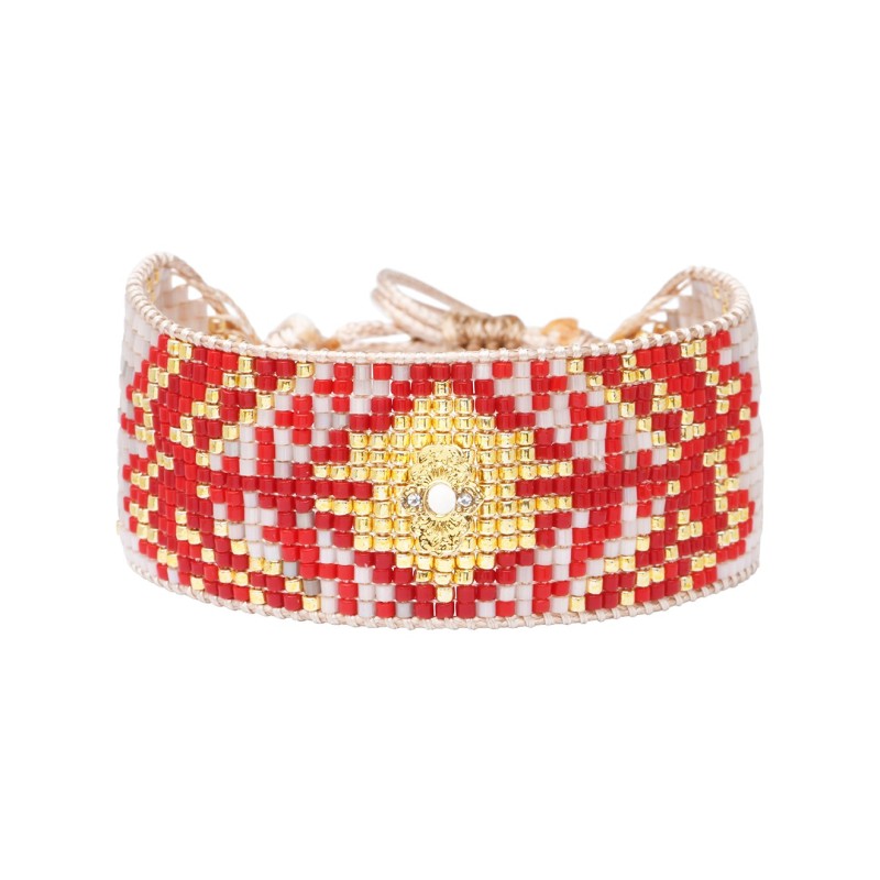 Bracelet Mayssane Red love is the answer