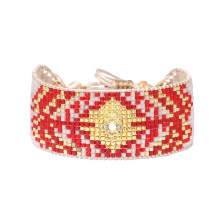 Bracelet Mayssane Red love is the answer