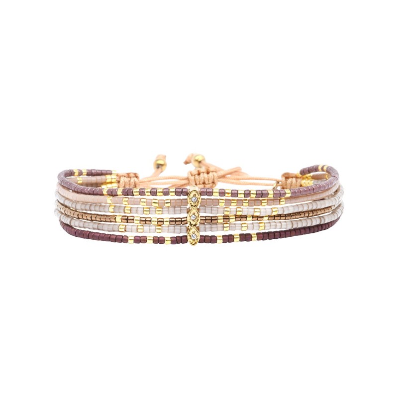 Bracelet Légende Bronze couture Aya