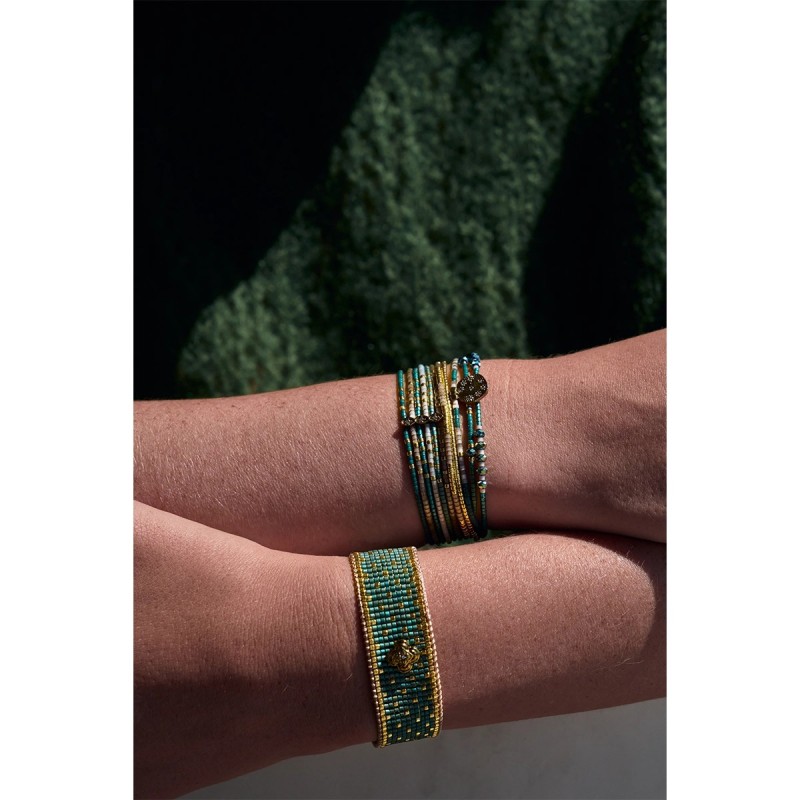 Bracelet Légende Émeraude touch Charly