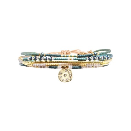 Bracelet Légende Émeraude touch Fanny