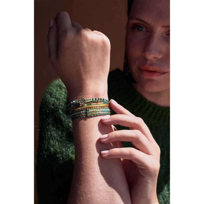 Bracelet Légende Émeraude touch Fanny