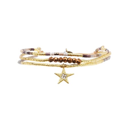 Bracelet Constellation Bronze couture