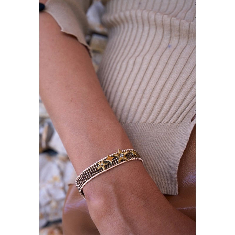 Bracelet Constellation Bronze couture
