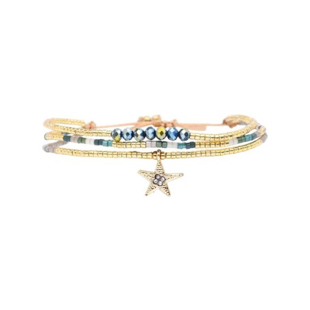 Bracelet Constellation Émeraude touch