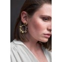 Paire de boucles d'oreilles Tal Maasaï