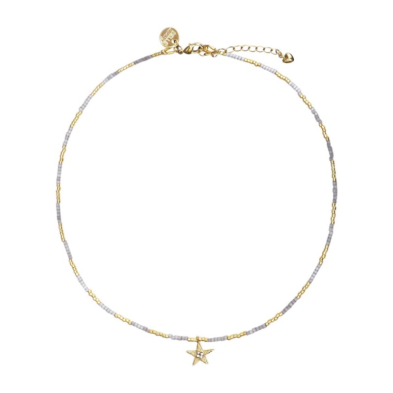 Collier Stella Nude signature