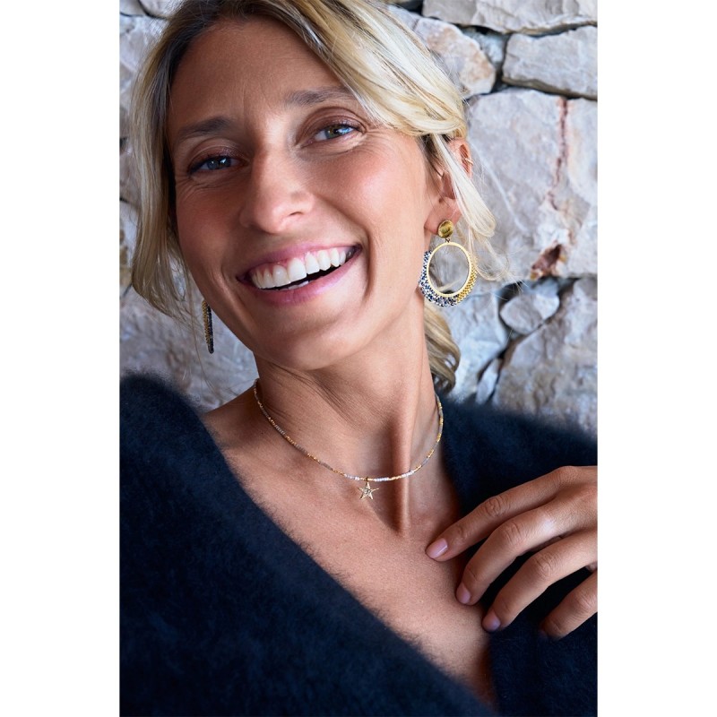 Collier Stella Nude signature