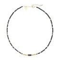 Collier Rim Spinelle noir