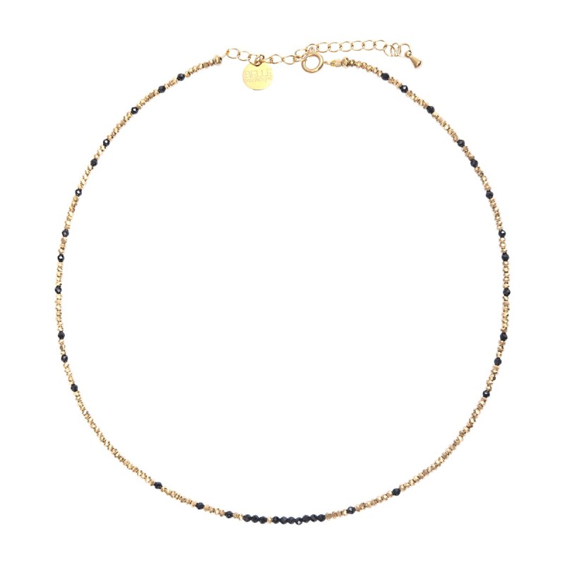 Collier Sarah Spinelle noire