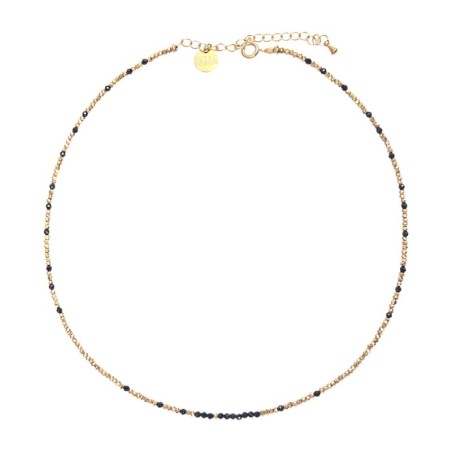 Collier Sarah Spinelle noire