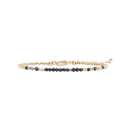 Bracelet Sarah Spinelle noir