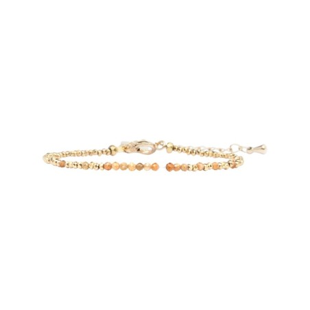 Bracelet Sarah Tourmaline jaune & Cristal