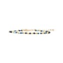 Bracelet Sarah Tourmaline bleue mix