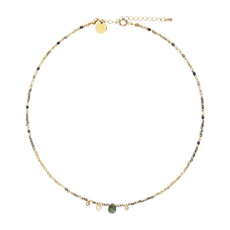 Collier Gabrielle Pyrite