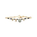 Bracelet Gabrielle  Spinelle noir