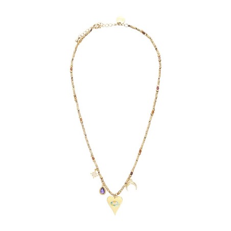 Collier Lucky charms Tourmaline jaune