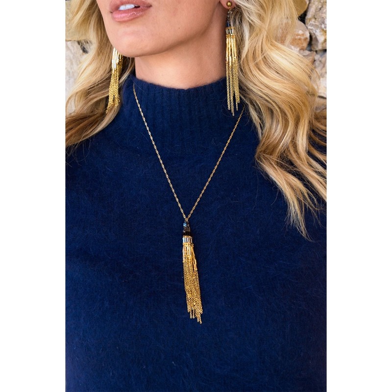 Collier  Marylin Gris