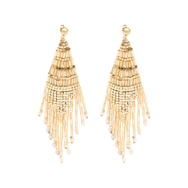 Paire de boucles d'oreilles Marylin Or