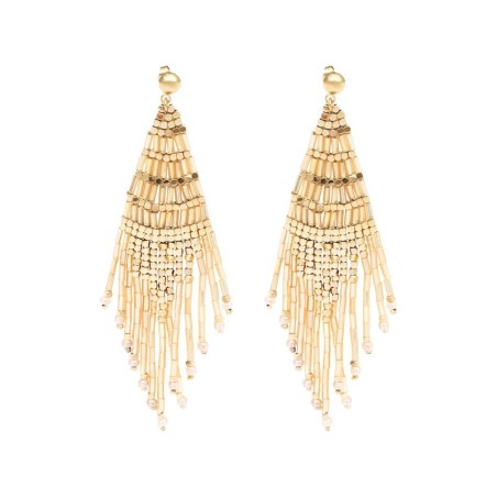 Paire de boucles d'oreilles Marylin Or