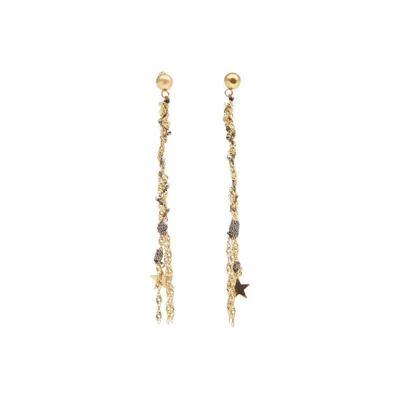 Paire de boucles d'oreilles Karma