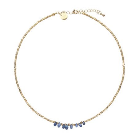 Collier Samarcande saphir bleu