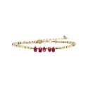 Bracelet Samarcande saphir rouge vif
