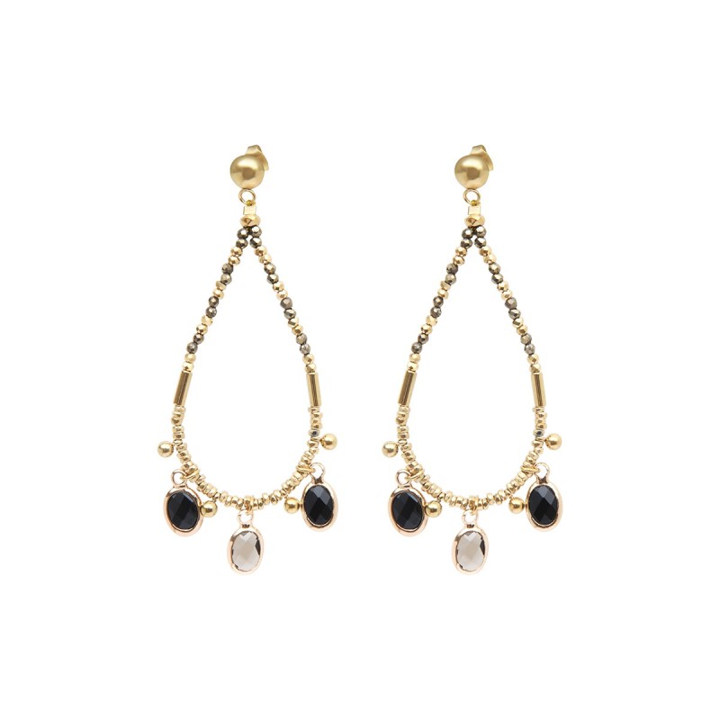 Paire de boucles Chandra