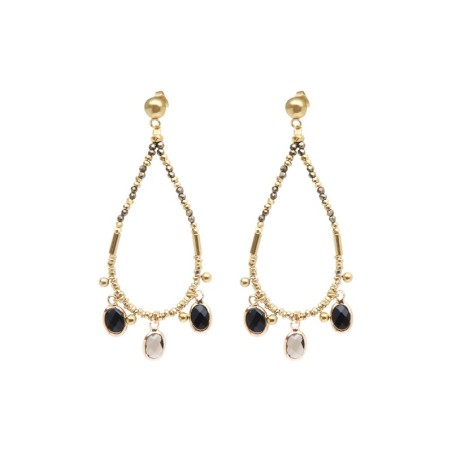 Paire de boucles Chandra